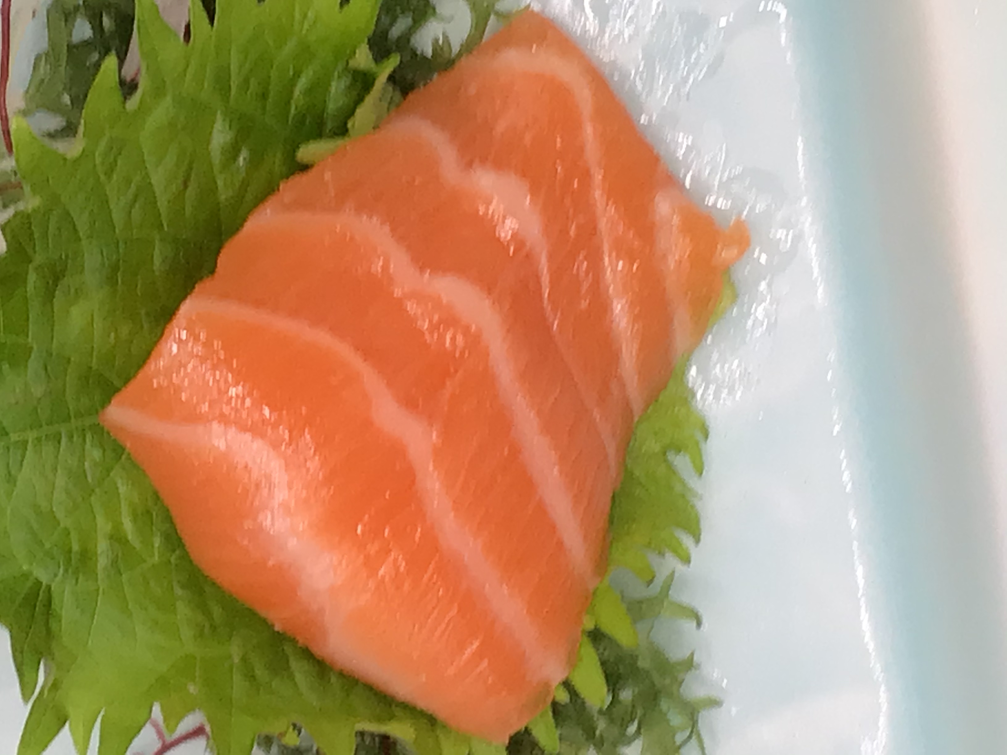Order 1 Piece Salmon Toro Sashimi food online from Cocoro Japanese store, Chicago on bringmethat.com