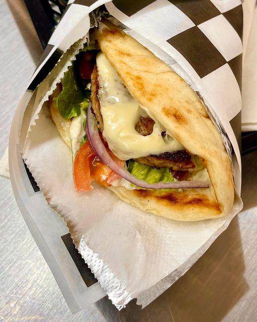 Order Cheeseburger Gyro food online from 2delicious store, Dover on bringmethat.com