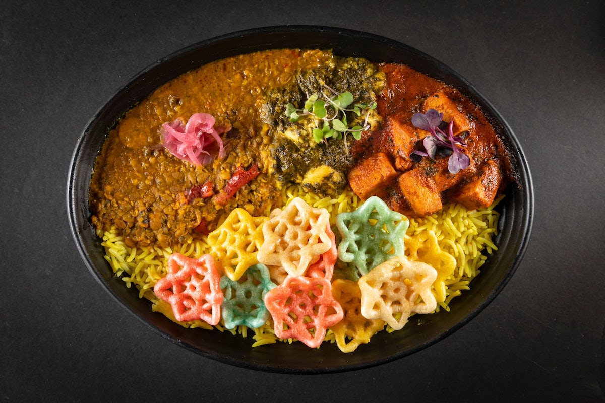 Order Punjabi By Nature Bowl food online from Curry Up Now store, Oakland on bringmethat.com