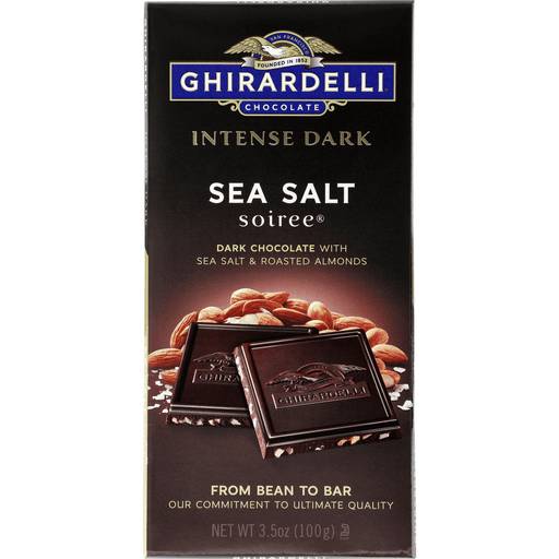 Order Ghiradelli Sea Salt Bar (3.5 OZ) 108546 food online from Bevmo! store, Albany on bringmethat.com