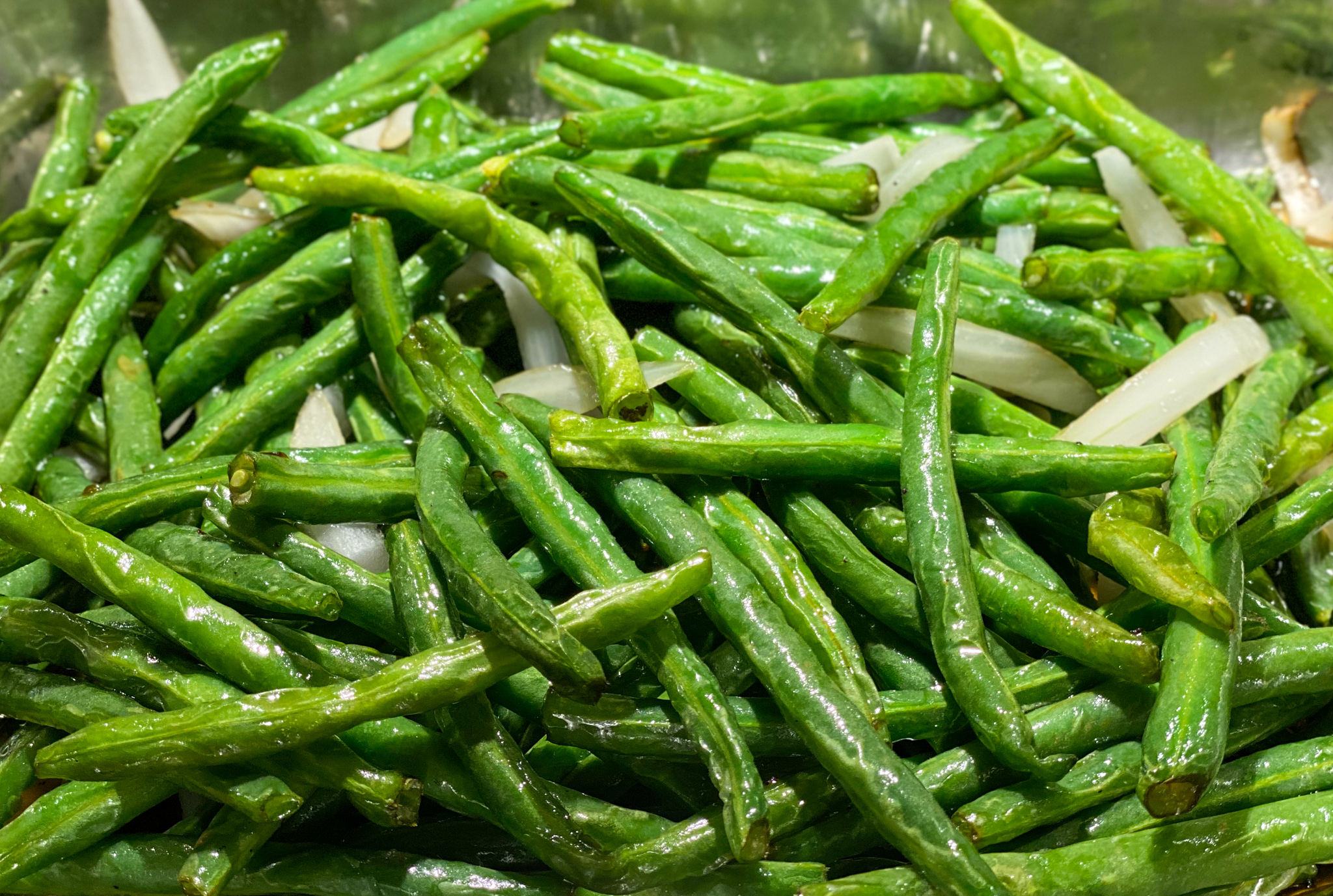 Order Sauteed String Beans Entree 四季豆 food online from Rolling With Cream store, McAllen on bringmethat.com