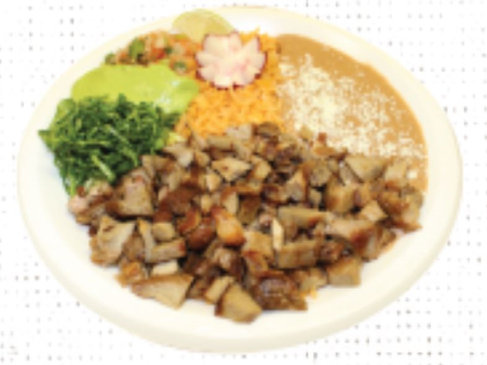 Order 10. Carnitas Plate food online from Beto store, Bountiful on bringmethat.com