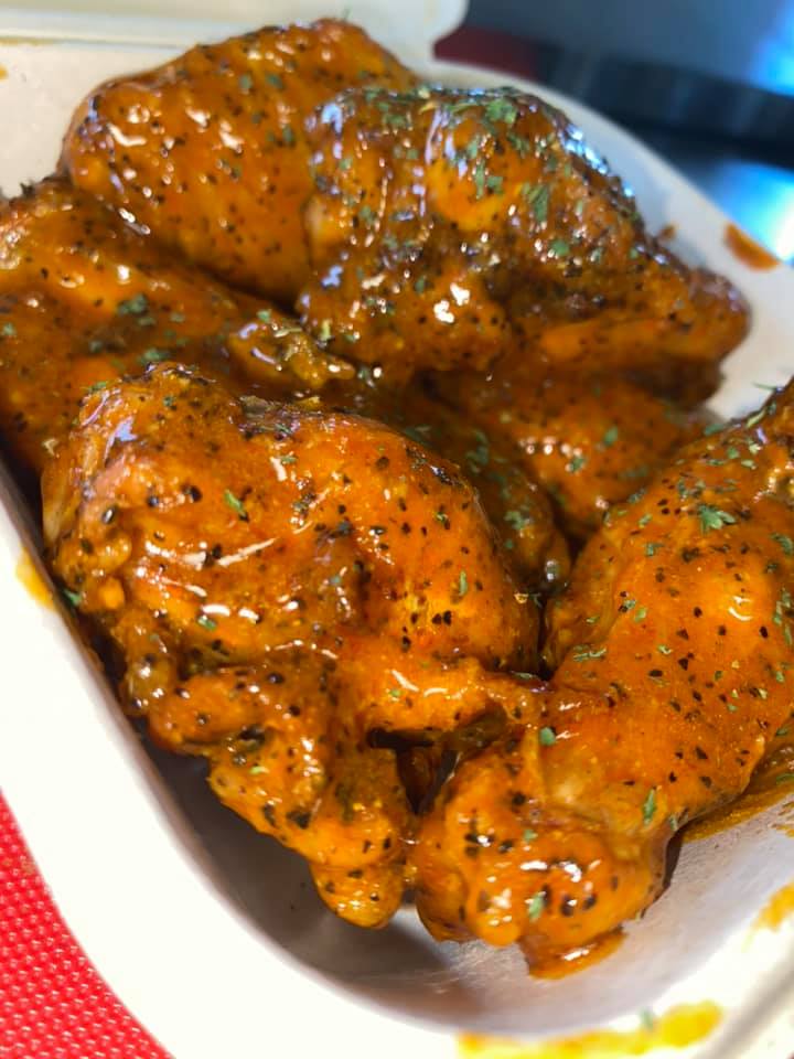 Order Chicken Wings and Tingz  food online from Mix't Caribbean Blends store, Austin on bringmethat.com