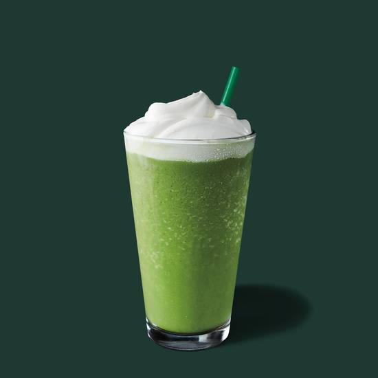 Order Matcha Crème Frappuccino® Blended Beverage food online from Starbucks store, Nashville on bringmethat.com