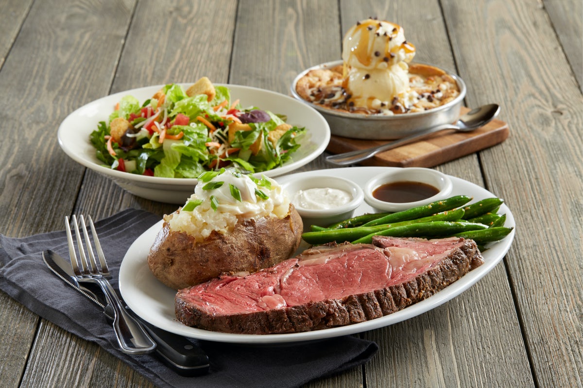 Order Prime Rib* food online from Bj Restaurant & Brewhouse store, Columbia on bringmethat.com