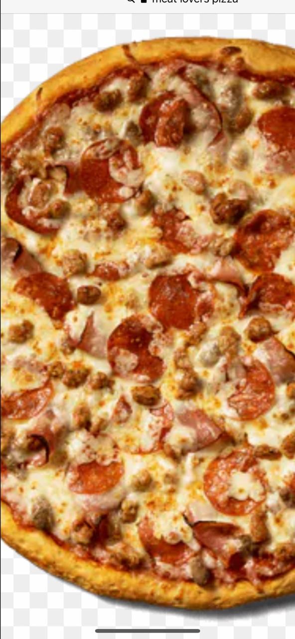 Order Meat Lovers Pizza food online from Fat Tomato Pizza store, Rancho Palos Verdes on bringmethat.com