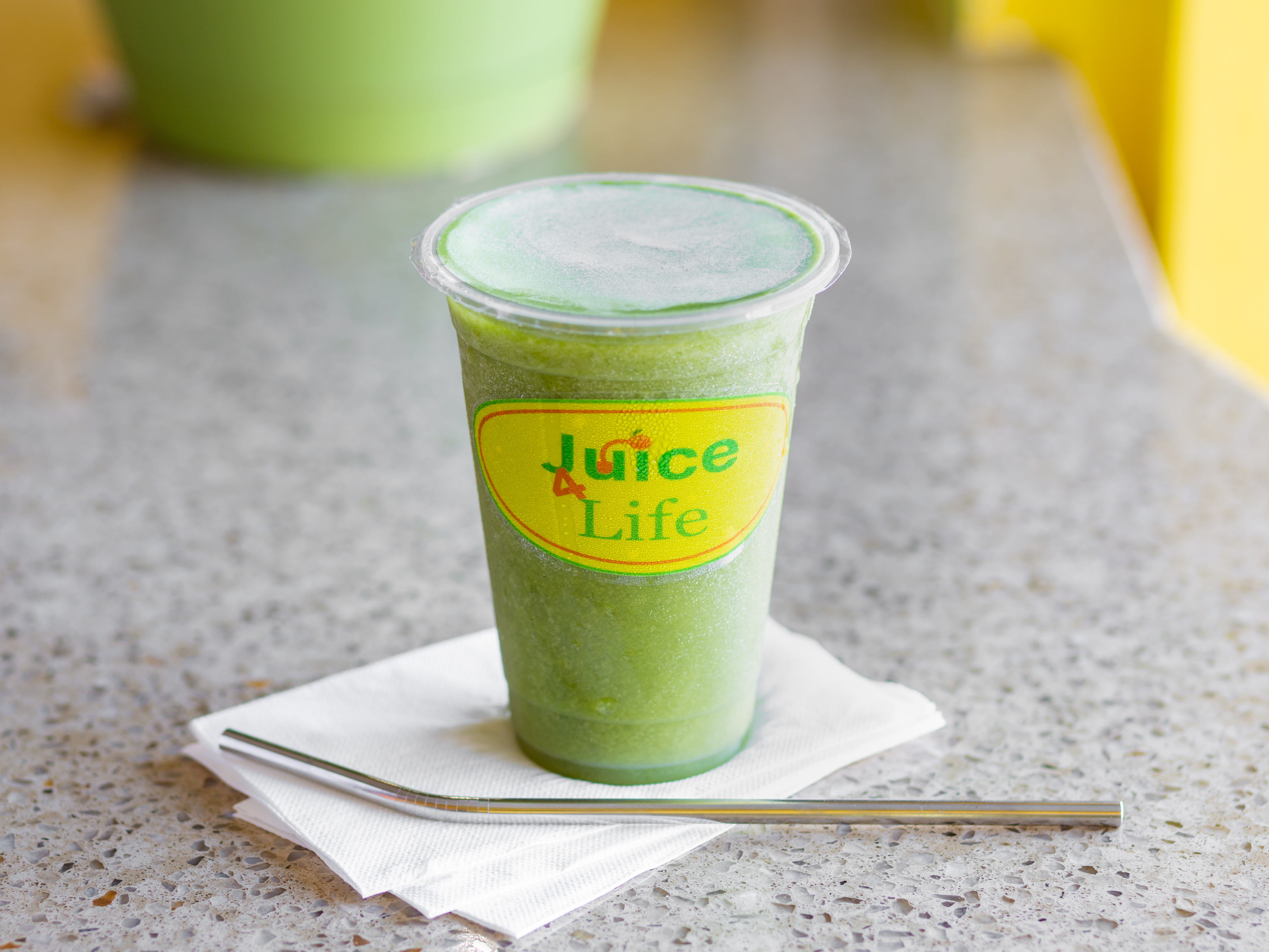 Order Green Machine Smoothie food online from Juice 4 Life store, Los Angeles on bringmethat.com