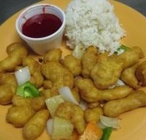 Order K1. Sweet & Sour Chicken (Small) food online from Moon Wok store, Cedar Hill on bringmethat.com