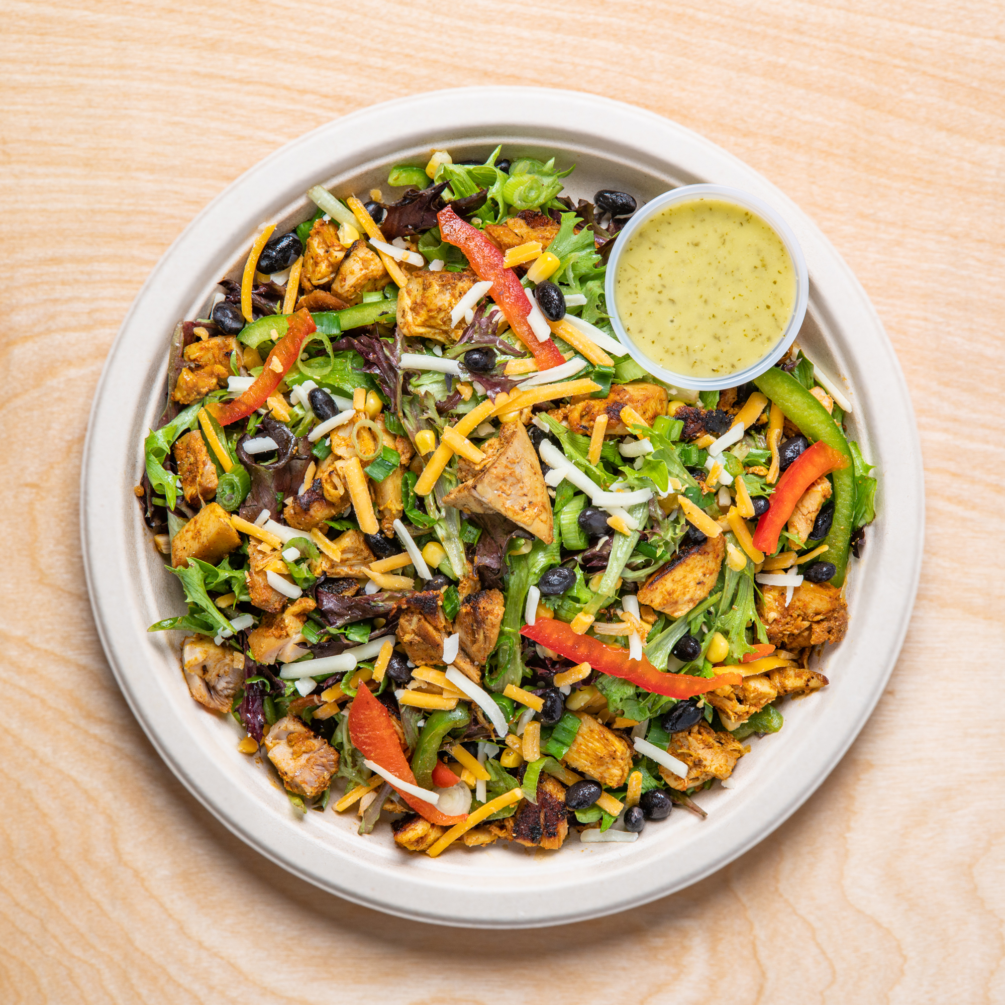 Order Southwest Salad food online from Green Tomato Grill store, Brea on bringmethat.com