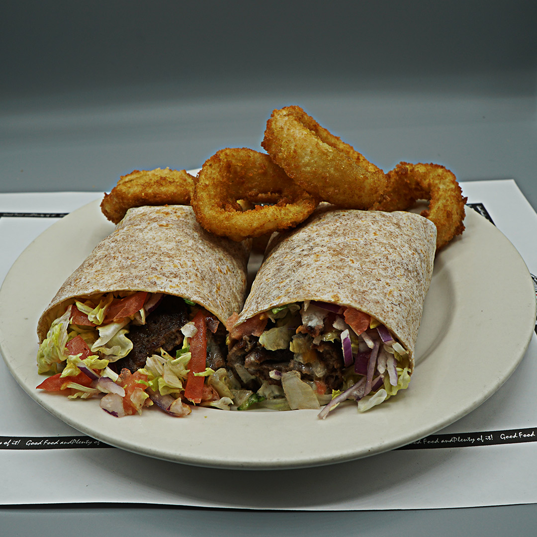 Order The Chimichurri Wrap food online from Coach House Diner Restaurant store, North Bergen on bringmethat.com