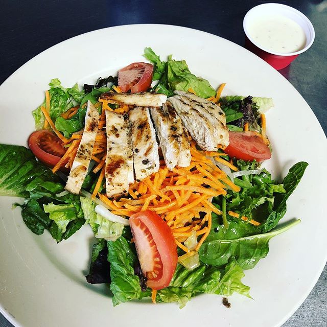 Order Grilled Chicken Salad food online from Port Chop BBQ store, Long Branch on bringmethat.com