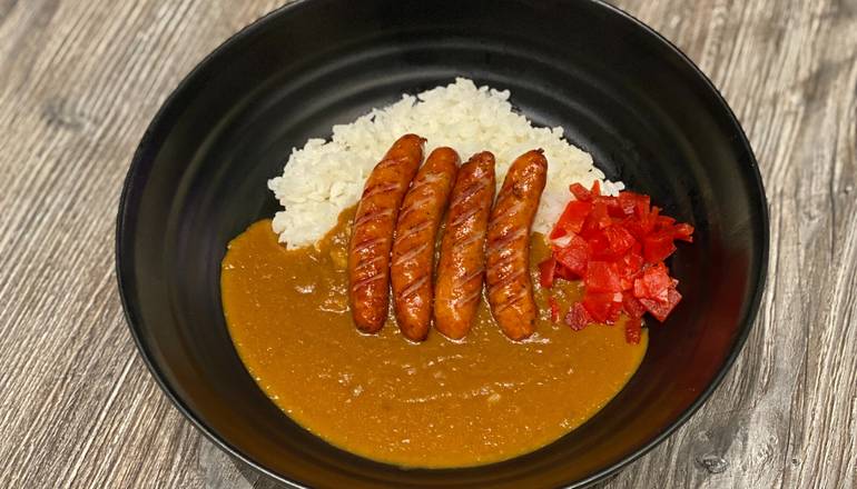 Order Sausage Curry Rice food online from Shin-Sen-Gumi Hakata Ramen store, Fountain Valley on bringmethat.com