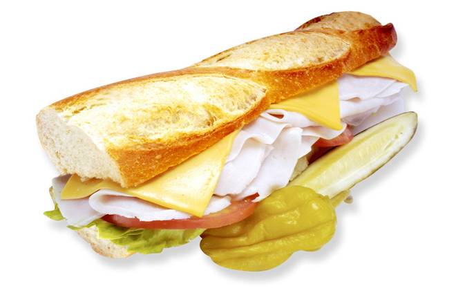 Order #22 Turkey Cheese Baguette food online from Lee's Sandwiches store, Riverside on bringmethat.com
