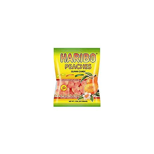 Order Haribo Peaches Gummi Candy (5 OZ) 107564 food online from Bevmo! store, Lafayette on bringmethat.com