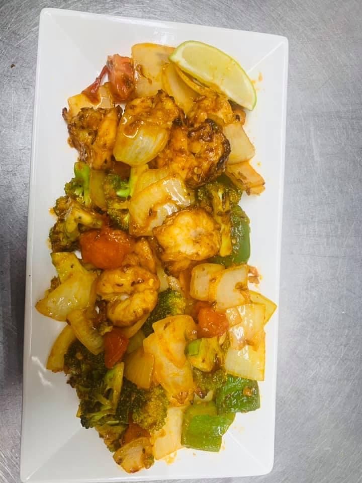 Order Karachi Sauteed Shrimp food online from Zaroka store, New Haven on bringmethat.com