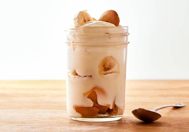 Order Scratch made Banana Pudding food online from Luella's Bar-B-Que store, Asheville on bringmethat.com