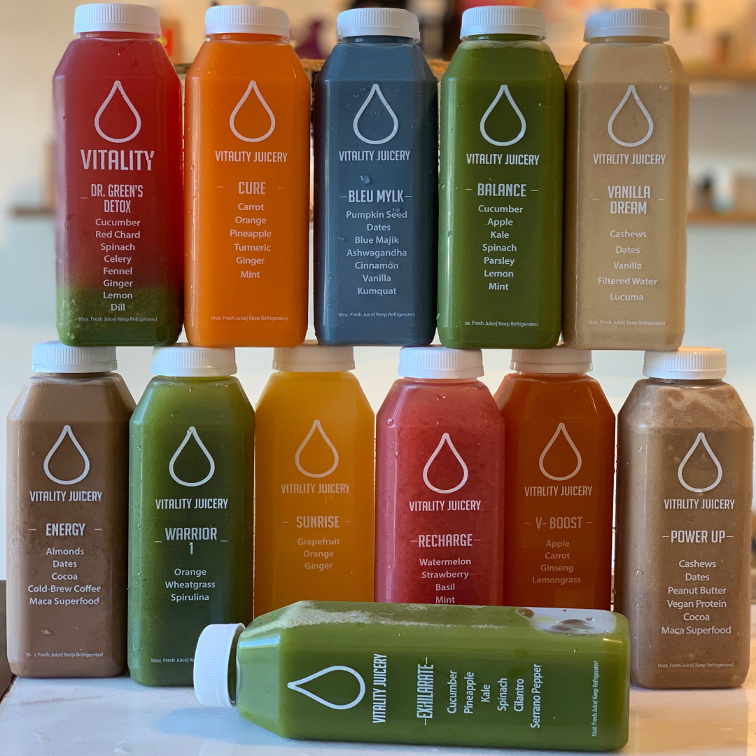 Order 4 DAY DETOX food online from Vitality Juicery store, Dublin on bringmethat.com
