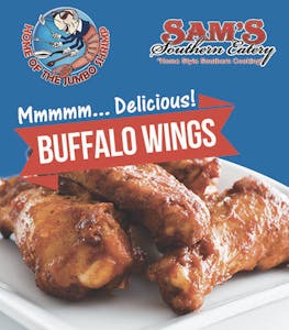 Order Buffalo Wings (10) food online from Sam Southern Eatery store, Sapulpa on bringmethat.com