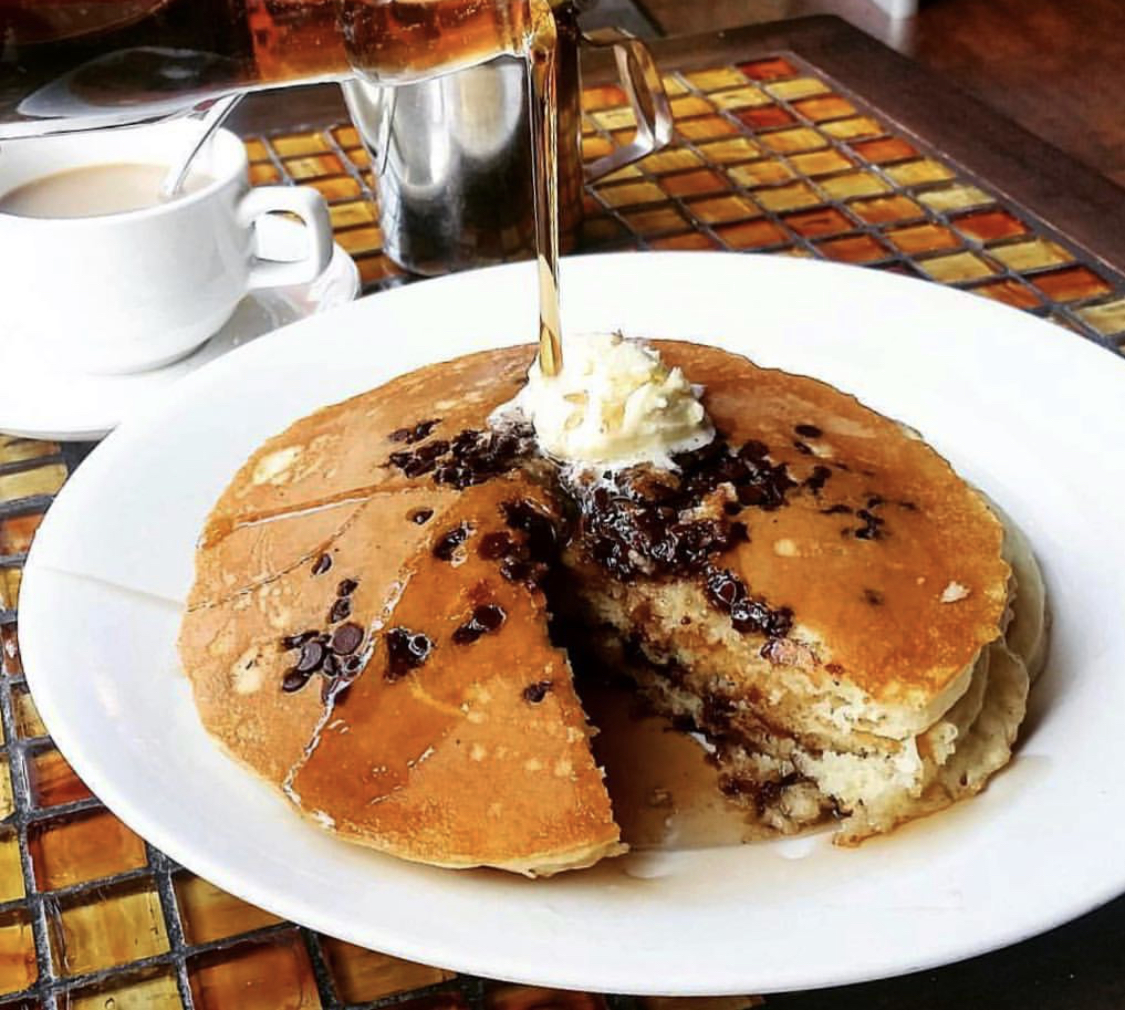 Order Chocolate Chip Pancakes food online from Good Eats Diner store, Maspeth on bringmethat.com