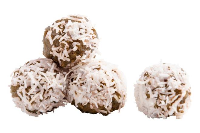 Order Chocolate Whey Protein Bites with Coconut Flakes food online from Frutta Bowls store, Birmingham on bringmethat.com