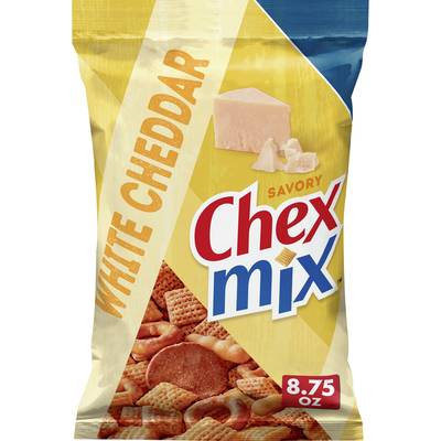 Order Chex Mix White Cheddar Savory Snack Mix food online from Red Roof Market store, Lafollette on bringmethat.com