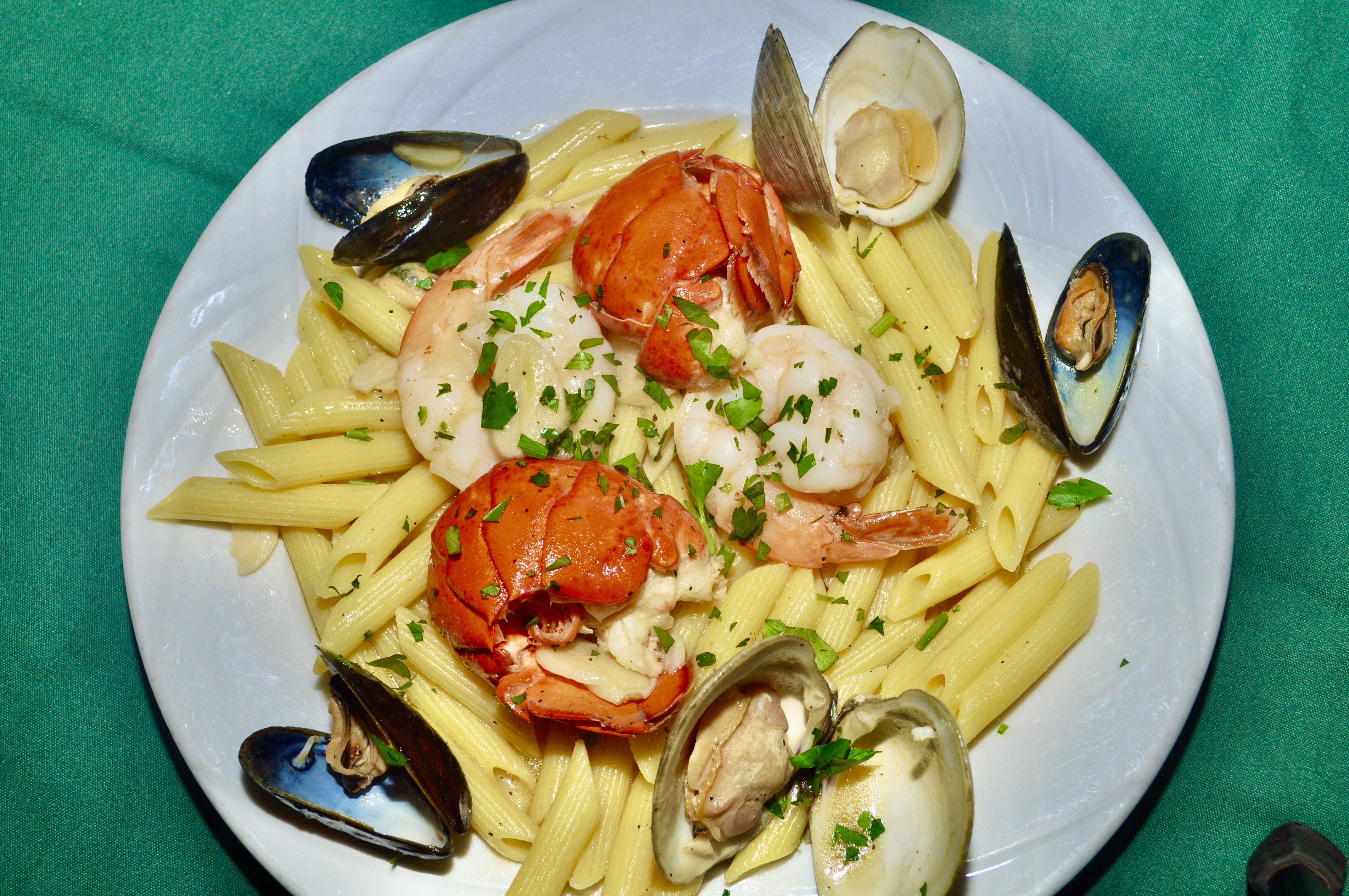 Order Lobster Scampi food online from Illianos Grill store, Norwich on bringmethat.com