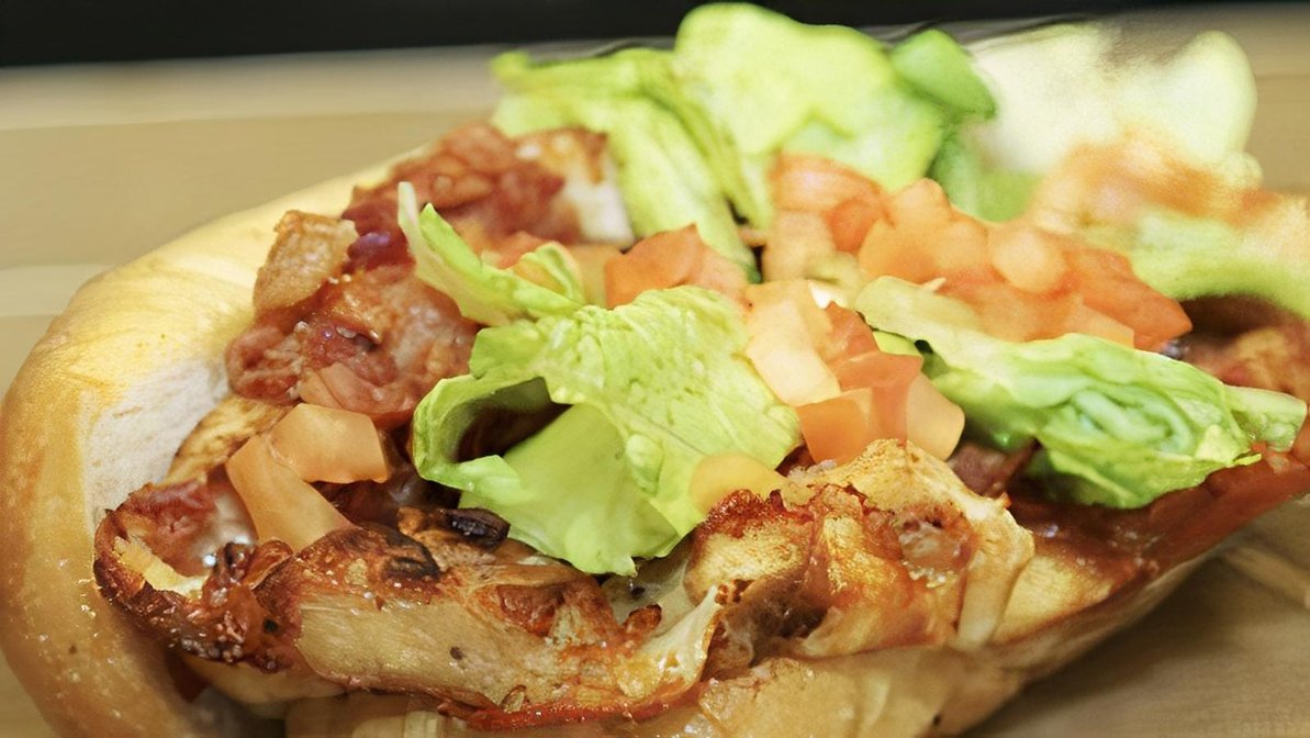 Order Chicken BLT Sandwich food online from Super Baked Pizza store, Braselton on bringmethat.com