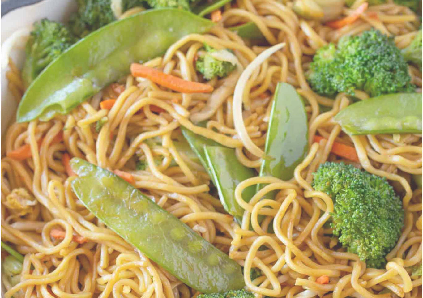 Order Vegetables Chow Mein 菜炒面 food online from Rose Garden store, Puyallup on bringmethat.com