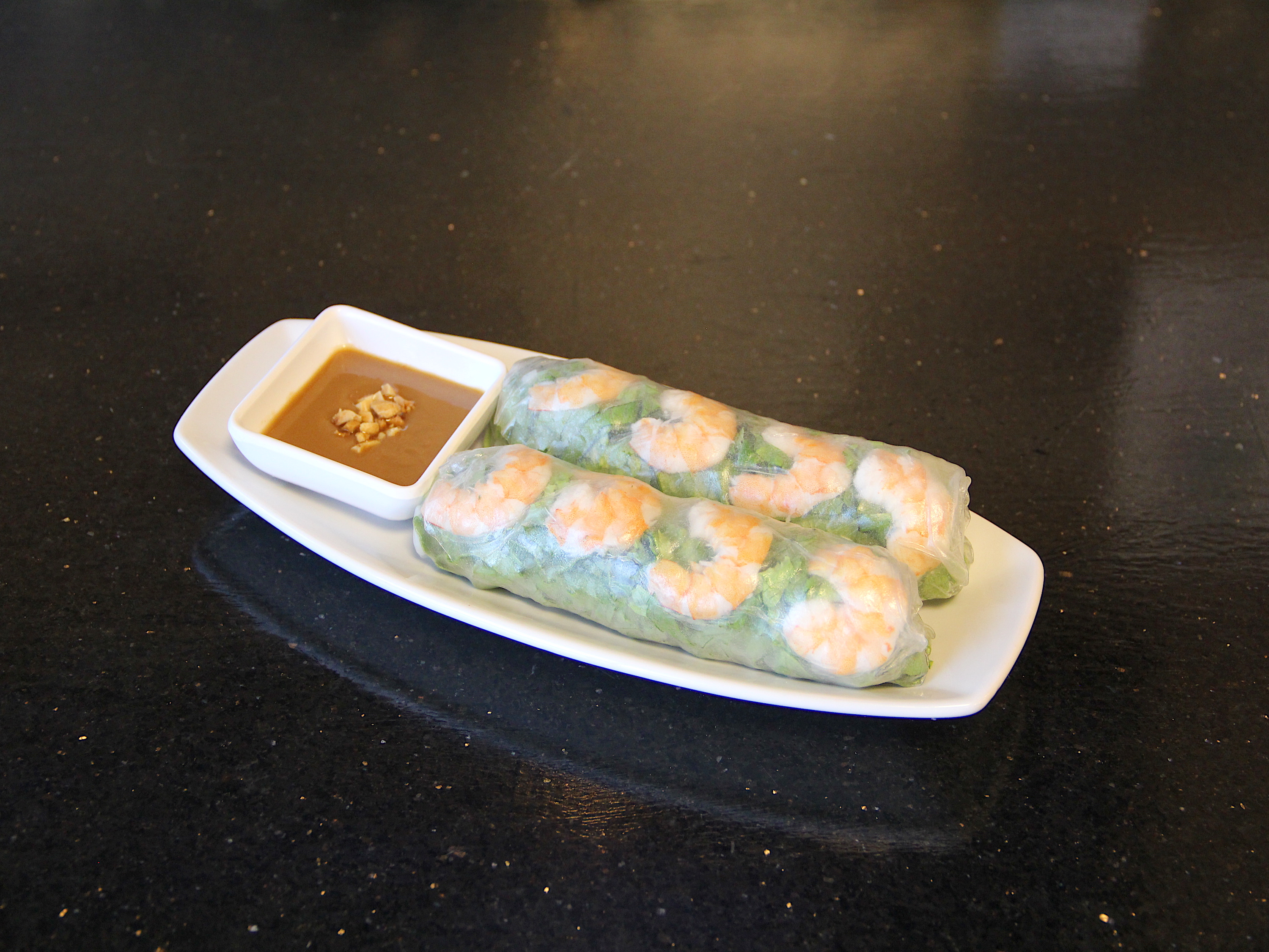 Order 1. Shrimp Lettuce Roll food online from Kaiju Noodle House store, Azusa on bringmethat.com