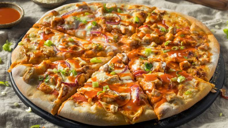 Order Buffalo Chicken Pizza food online from On Demand Pizza store, Latham on bringmethat.com