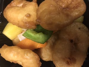 Order 82. Sweet & Sour Shrimp 甜酸虾 food online from Moon Wok store, Lenexa on bringmethat.com