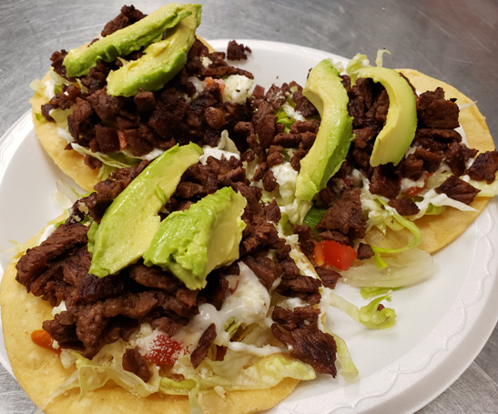 Order Azada Tostadas food online from Chinelos Mexican Food store, Littleton on bringmethat.com