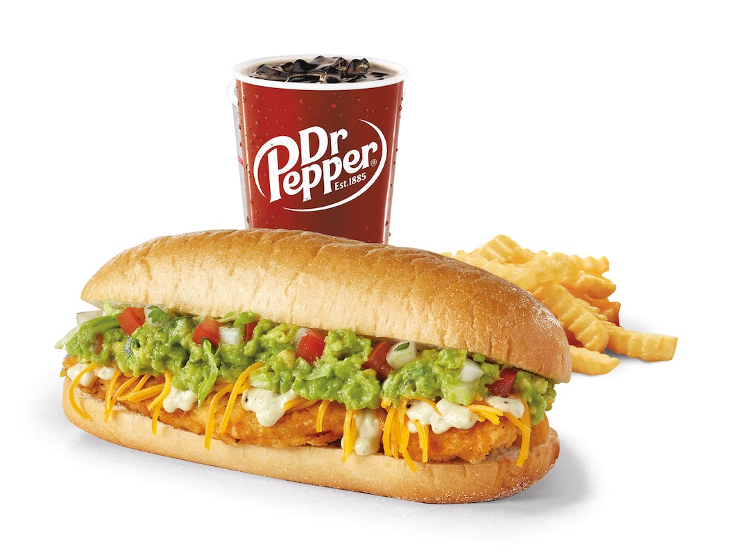 Order Crispy Chicken & Guac Torta Meal food online from Del Taco store, Irvine on bringmethat.com