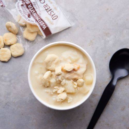 Order Clam Chowder food online from Luke's Lobster store, Bethesda on bringmethat.com