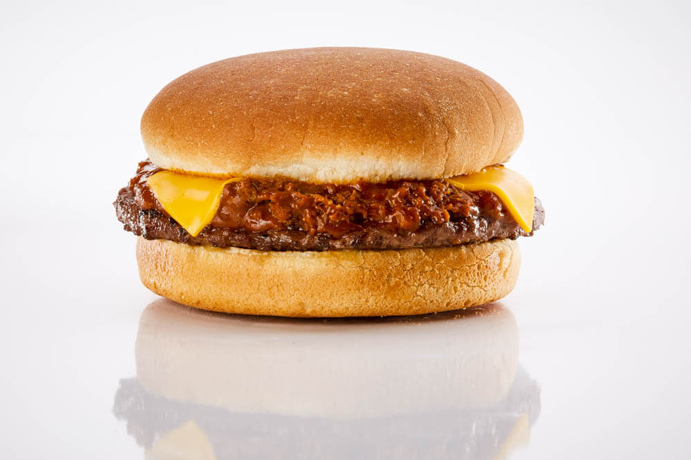Order Chili Cheese Burger food online from Fosters Freeze store, Ceres on bringmethat.com