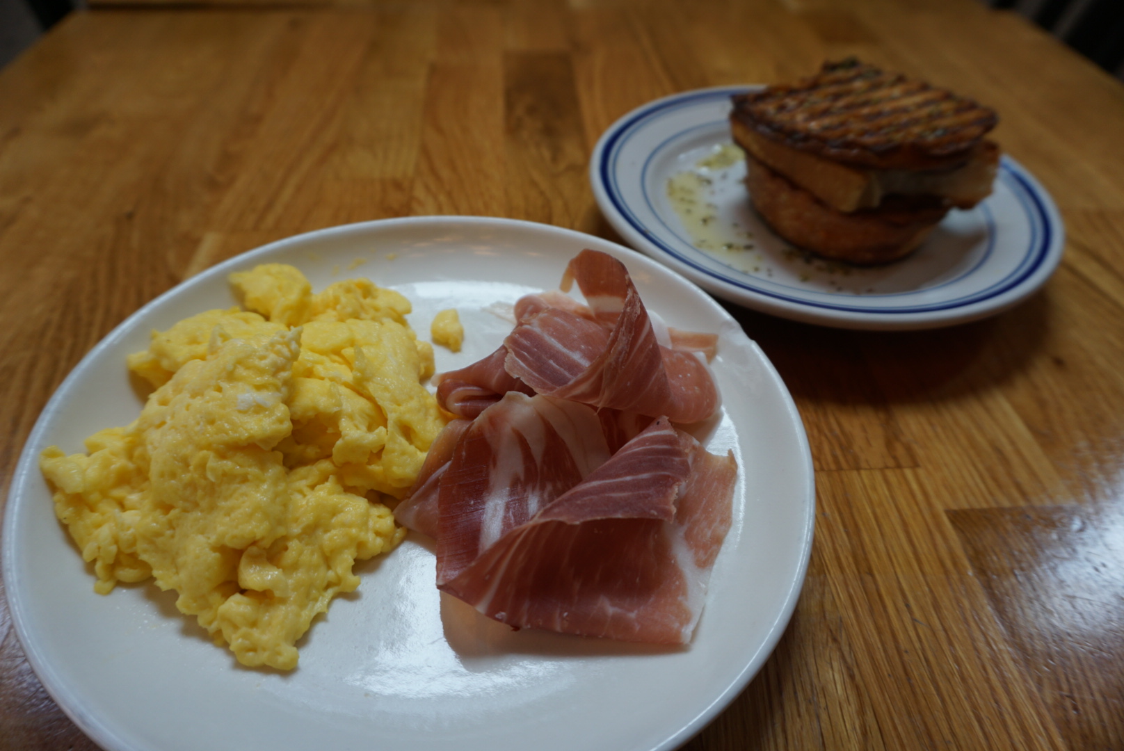 Order Scrambled Eggs with Prosciutto food online from Archway Cafe store, Brooklyn on bringmethat.com
