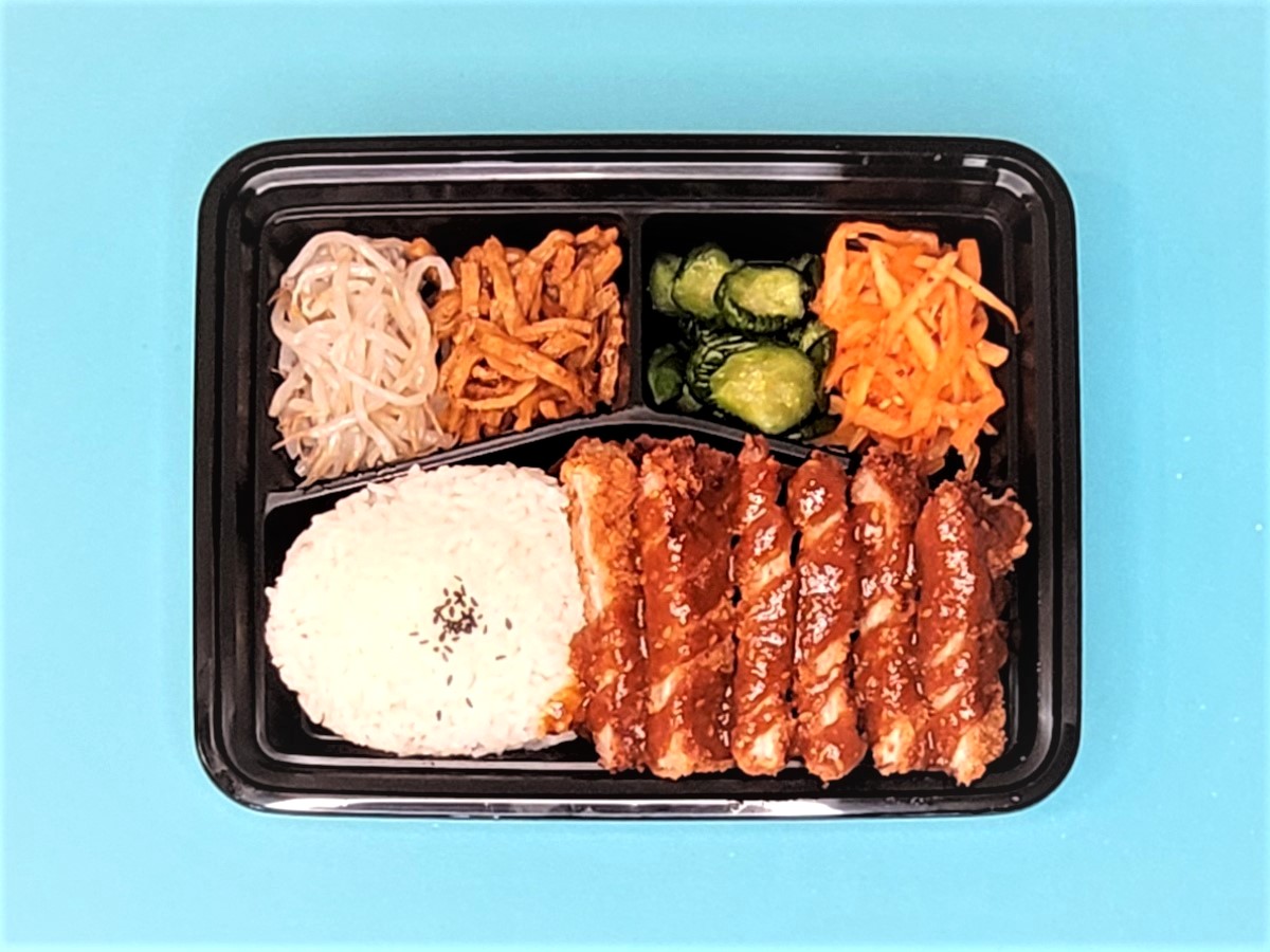 Order Don-Katsu (Pork Cutlet) Hanki Set food online from Hanki Everyday Korean store, Huntington Beach on bringmethat.com