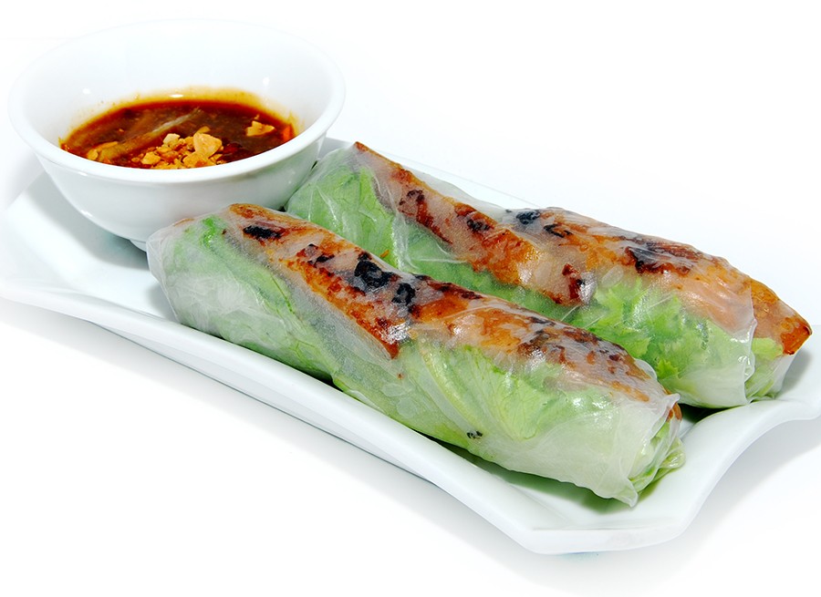 Order Goi Cuon Heo, Bo, hoac Ga Nuong (2 rolls) food online from Pho 68 store, West Hartford on bringmethat.com