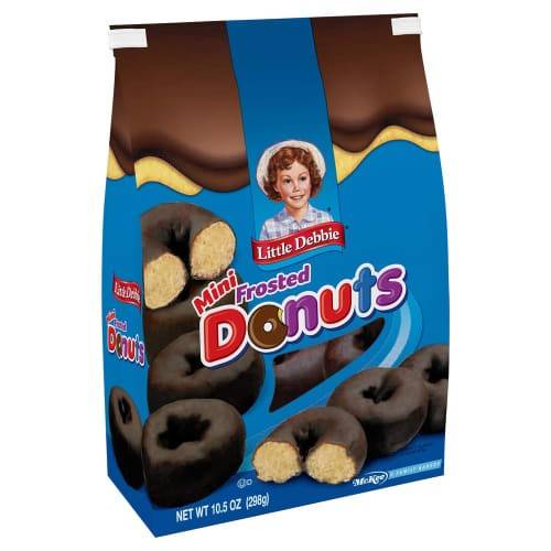 Order Little Debbie · Chocolate Frosted Mini Donuts (10.5 oz) food online from Safeway store, Rehoboth Beach on bringmethat.com