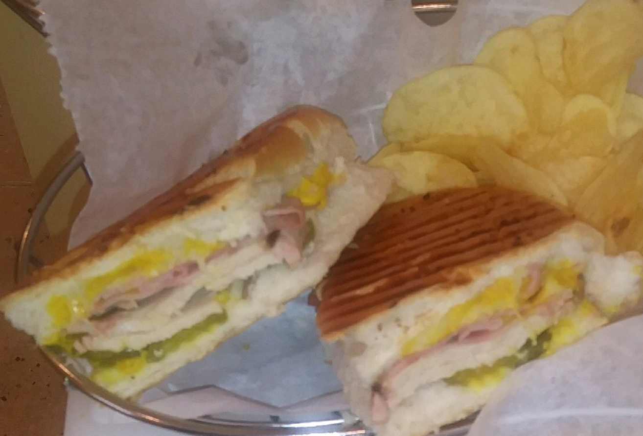 Order Cuban Panini food online from Nola Mia Gelato Cafe store, New Orleans on bringmethat.com