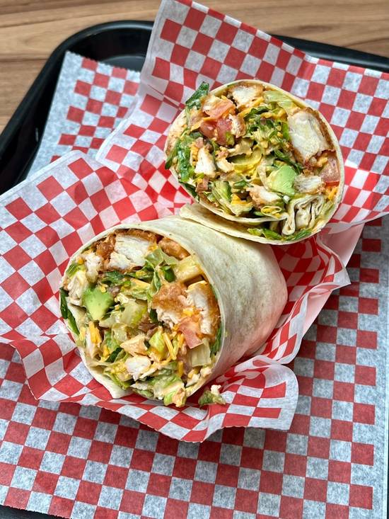Order Buffalo Chicken Wrap food online from Michael's Grill and Salad Bar store, Highland Park on bringmethat.com