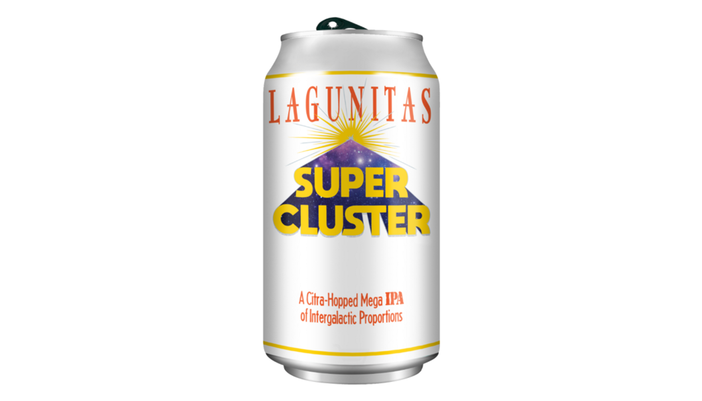 Order Lagunitas Super Cluster IPA 6x 12oz Cans food online from Spikes Bottle Shop store, Chico on bringmethat.com