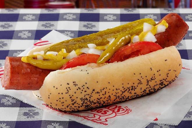 Order Char Grilled Polish Sausage food online from Portillo's Hot Dogs store, Naperville on bringmethat.com