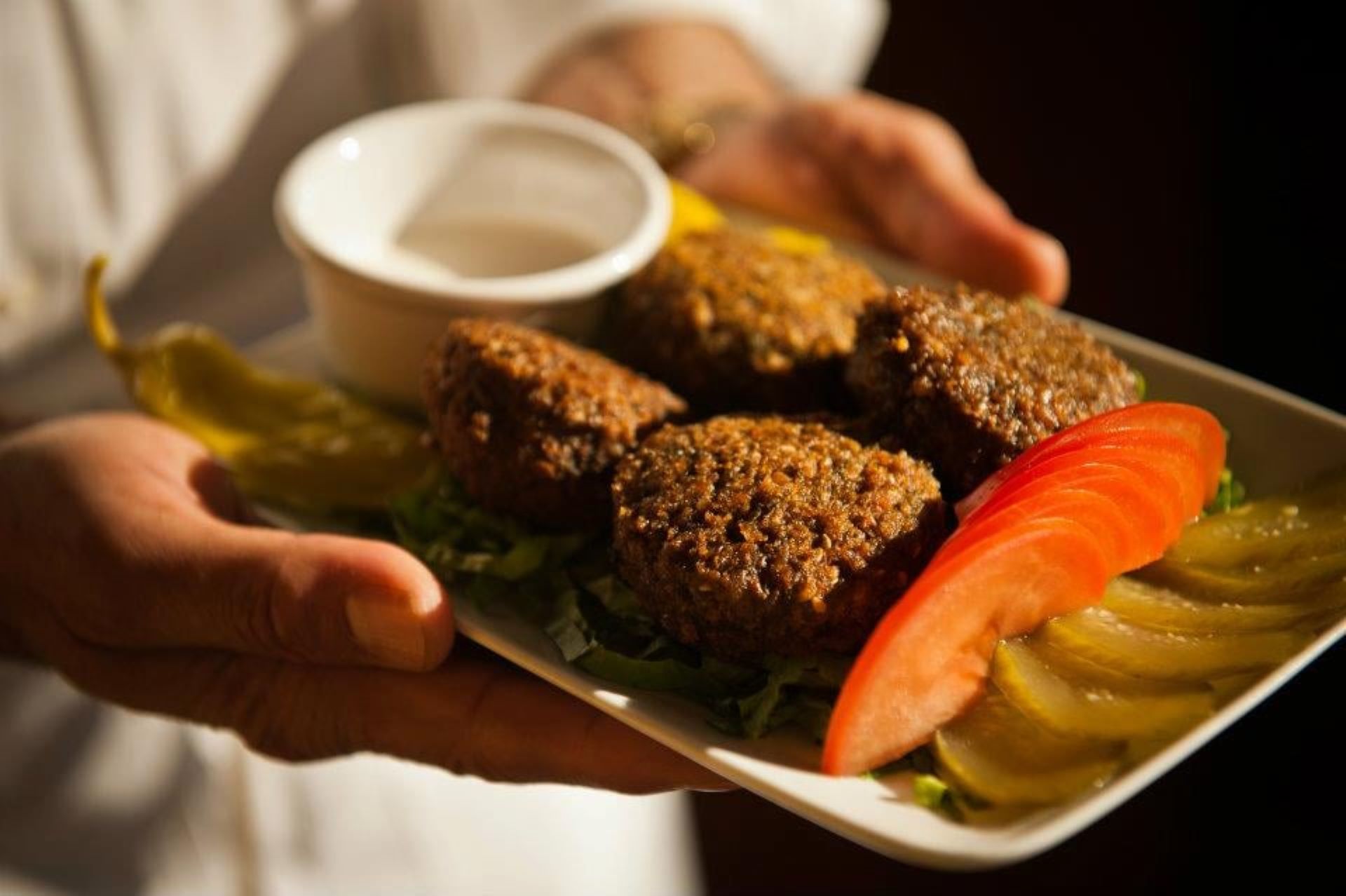 Order Falafel food online from Arabian Nights store, San Francisco on bringmethat.com