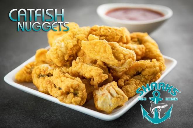 Order Catfish Nuggets food online from Sharks Fish & Chicken store, Bridgeview on bringmethat.com