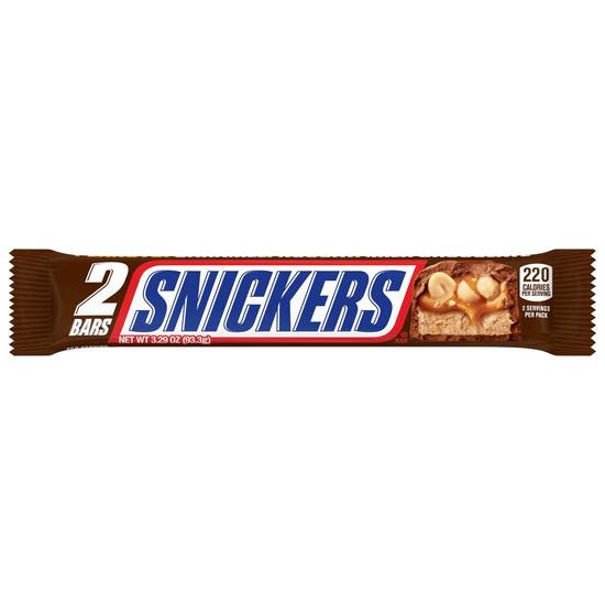 Order Snickers Milk Chocolate Candy Bar Sharing Size, 3.29 OZ food online from Cvs store, FALLS CHURCH on bringmethat.com