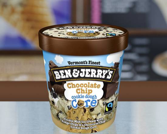 Order Chocolate Chip Cookie Dough Core food online from Ben & Jerry's store, Highland Village on bringmethat.com