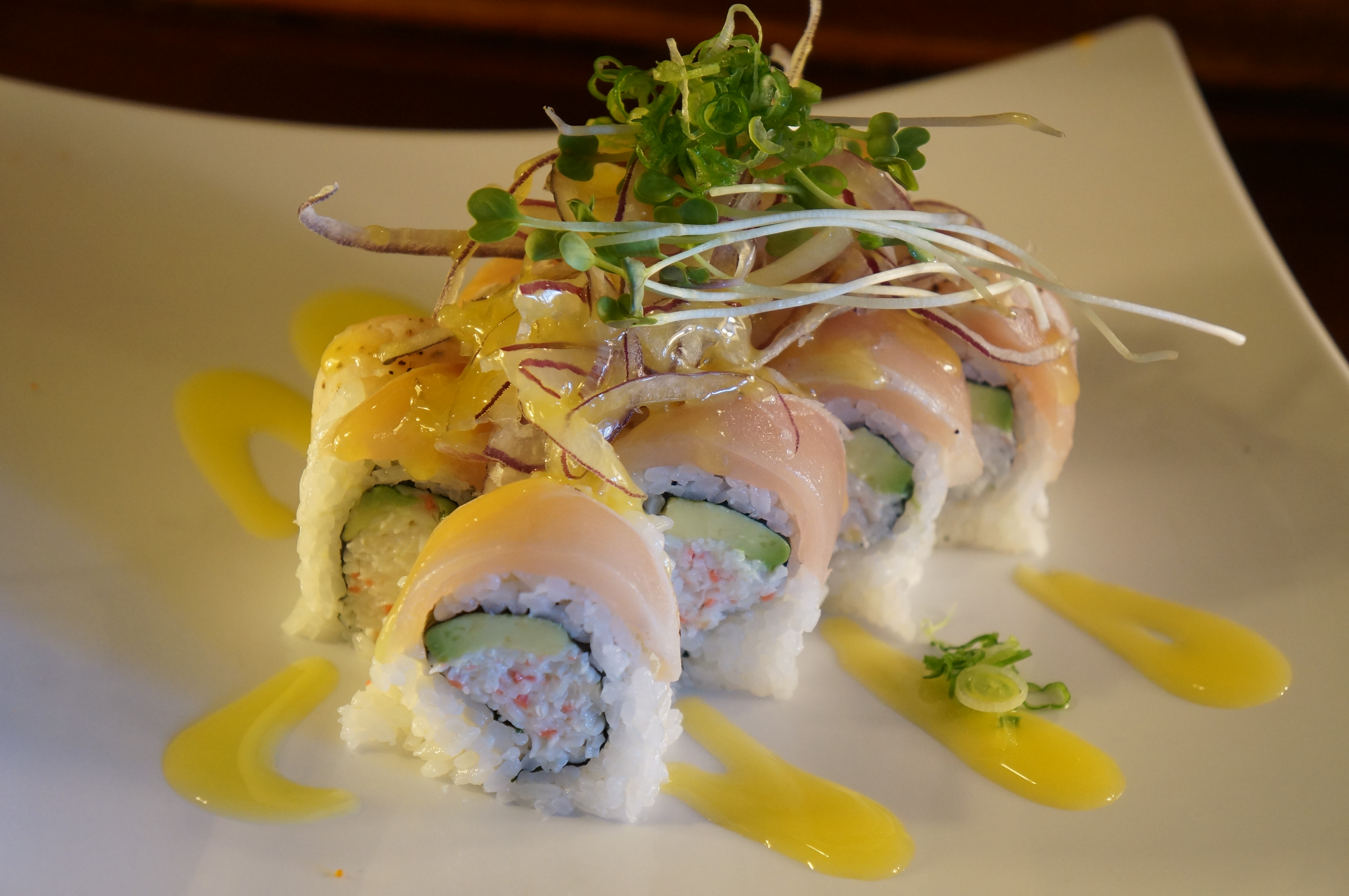 Order Stinky Roll food online from Tomo Sushi store, Laguna Woods on bringmethat.com