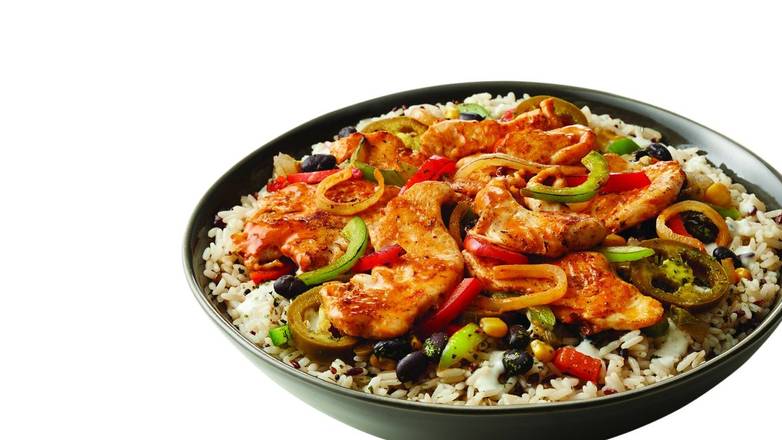 Order Southwestern Rice & Grain Bowl (Grilled Chicken) food online from Dangelo Grilled Sandwiches store, Marlboro on bringmethat.com