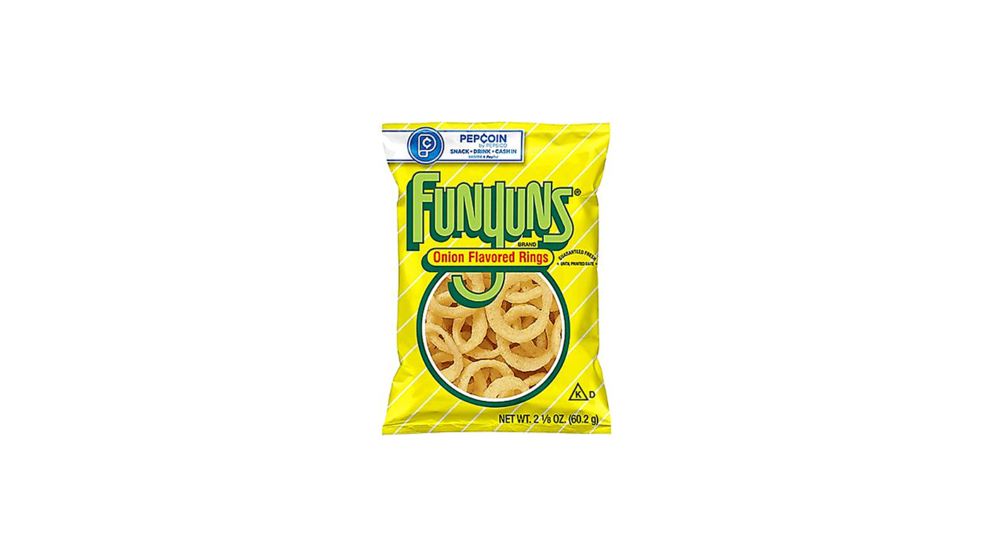 Order Funyuns 2.12oz food online from Extramile store, Los Angeles on bringmethat.com